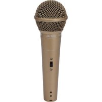 Microfone Dinâmico Leson, De Mão, Champanhe - LS58