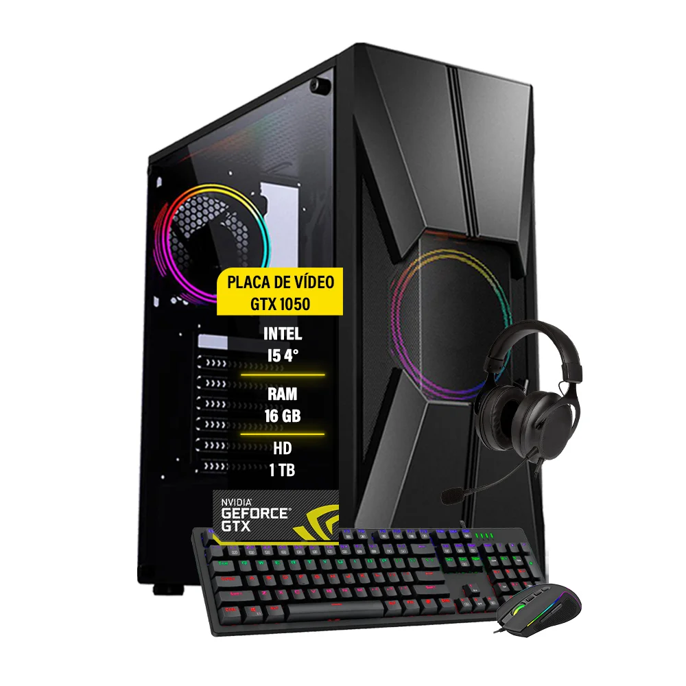 ゲーミングPC core i5 グラボ GTX1050搭載 Computador-Gamer-I5-Gtx1050-