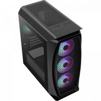 Gabinete Gamer Aerocool  Aero One Mid Tower, RGB, Mini Frost, Preto