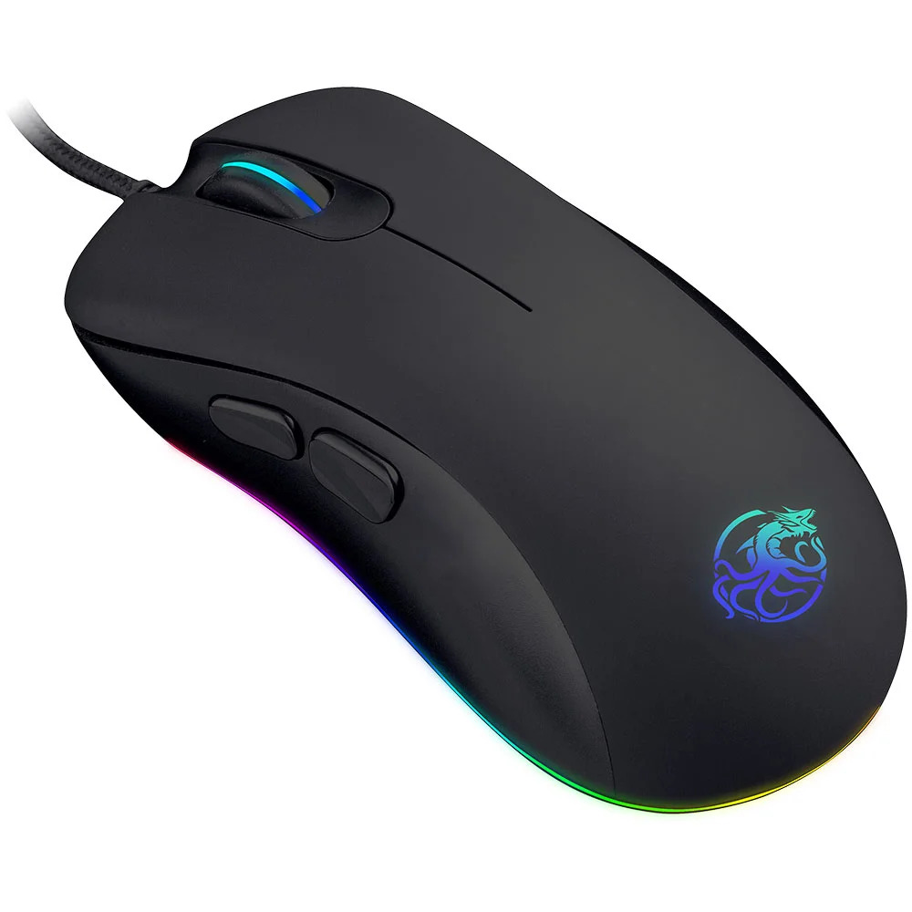 Mouse Gamer 5000Dpi Draxen Dn60 Rgb Kabum