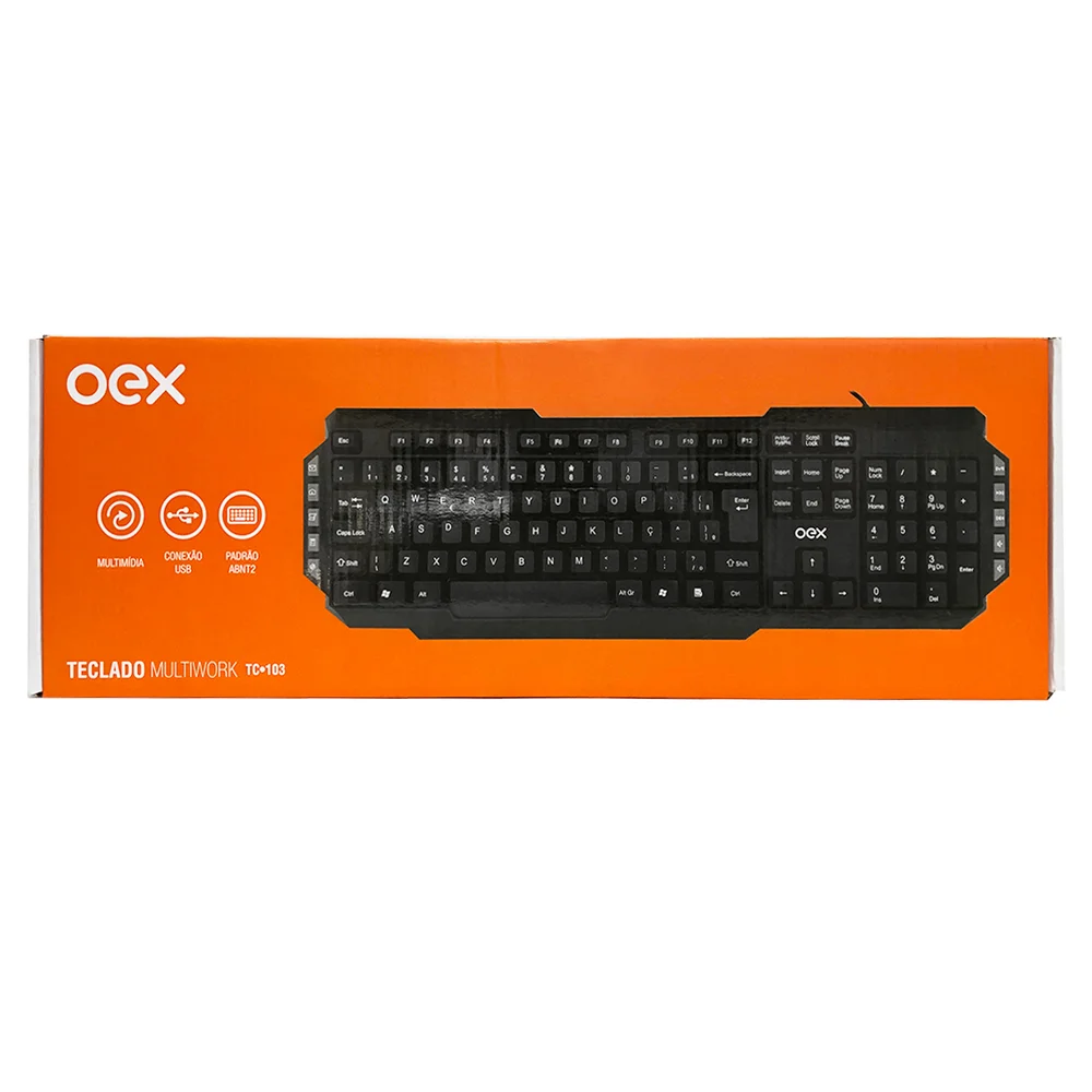 Teclado Multimídia é no kabum