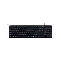 Teclado C Tech Multim Dia Com Fio Abnt Usb Preto Kb M Bk