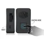 Kit Cooler FAN com 3 Unidades Cooler Master MF120, ARGB, Halo 3 Em 1, Gen 2 Pack, Com Controle ARGB.