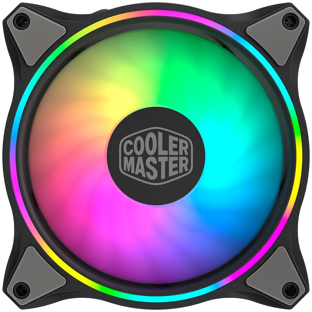 Kit Cooler FAN com 3 Unidades Cooler Master MF120, ARGB, Halo 3 Em 1, Gen 2 Pack, Com Controle ARGB. Kit Cooler FAN com 3 Unidades Cooler Master MF120, ARGB, Halo 3 Em 1, Gen 2 Pack, Com Controle ARGB.