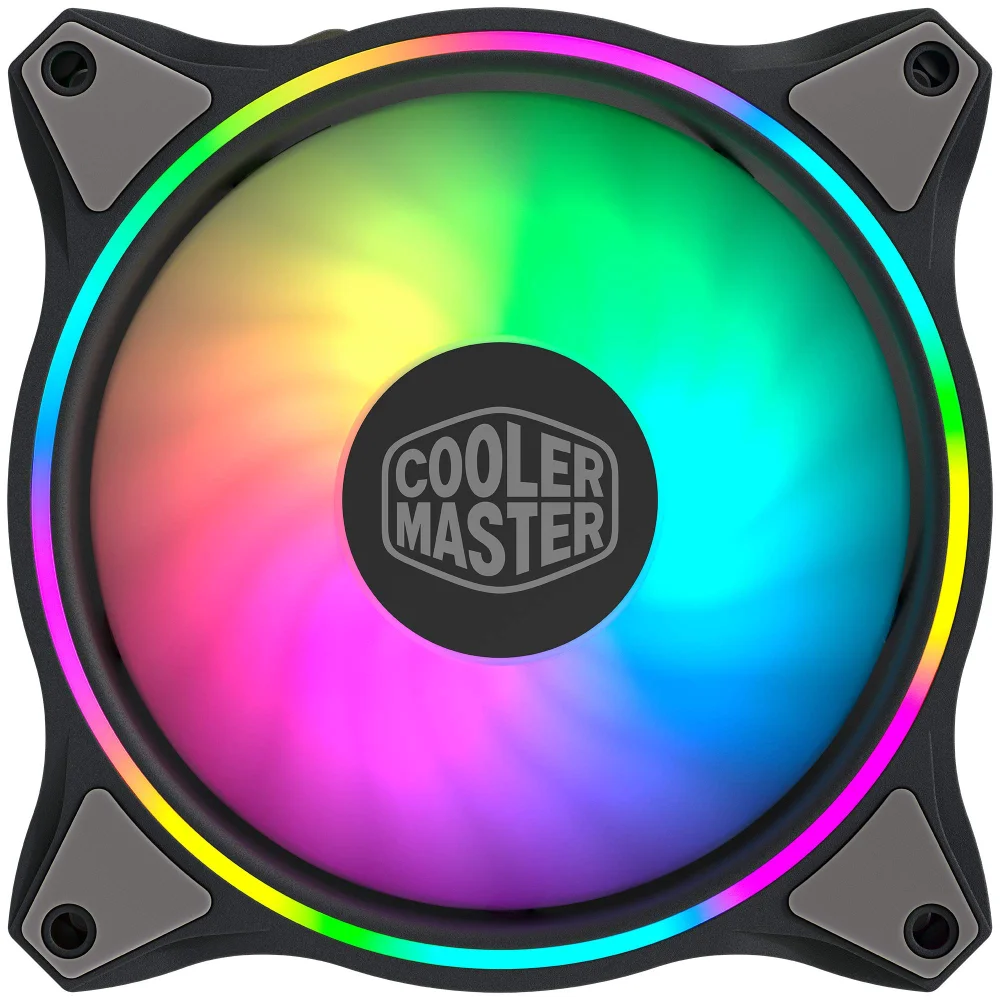 Kit Cooler FAN com 3 Unidades Cooler Master MF120, ARGB, Halo 3 Em 1, Gen 2 Pack, Com Controle ARGB. Kit Cooler FAN com 3 Unidades Cooler Master MF120, ARGB, Halo 3 Em 1, Gen 2 Pack, Com Controle ARGB.