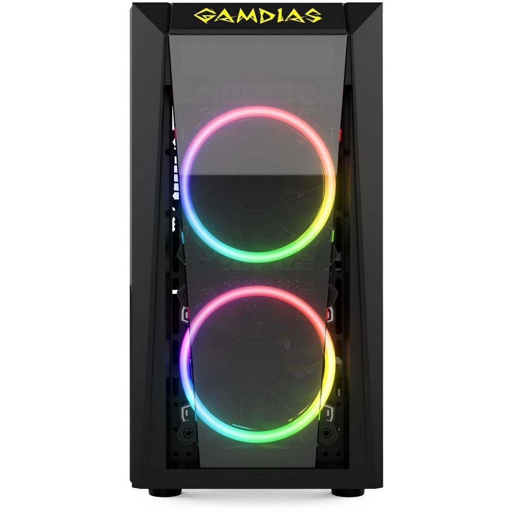 Gabinete Gamer Gamdias, Talos E1, Preto, Com Fans Gabinete Gamer Gamdias, Talos E1, Preto, Com Fans