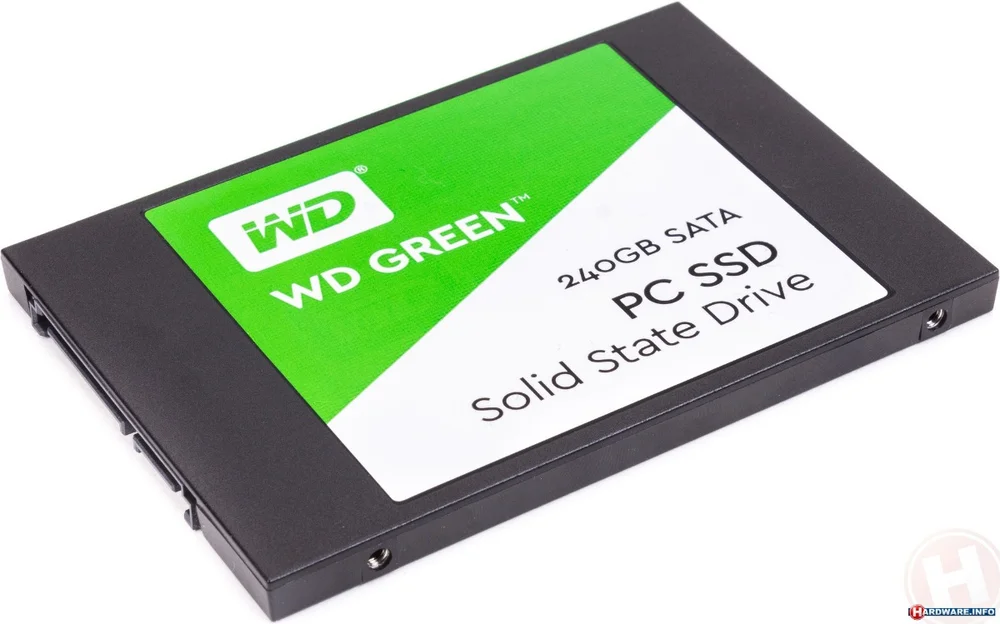 SSD WD Green 240GB Sata, Leitura 545mb/s, Gravação 430mb/s - Wds240g2g0a SSD WD Green 240GB Sata, Leitura 545mb/s, Gravação 430mb/s - Wds240g2g0a