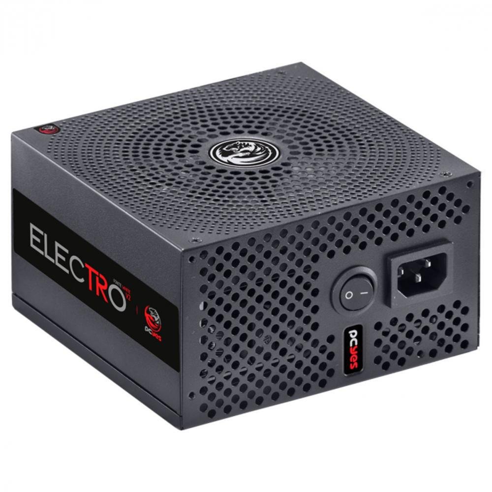 Fonte Pcyes ATX Electro V2 Series, 500W Real, 80 Plus White Fonte Pcyes ATX Electro V2 Series, 500W Real, 80 Plus White