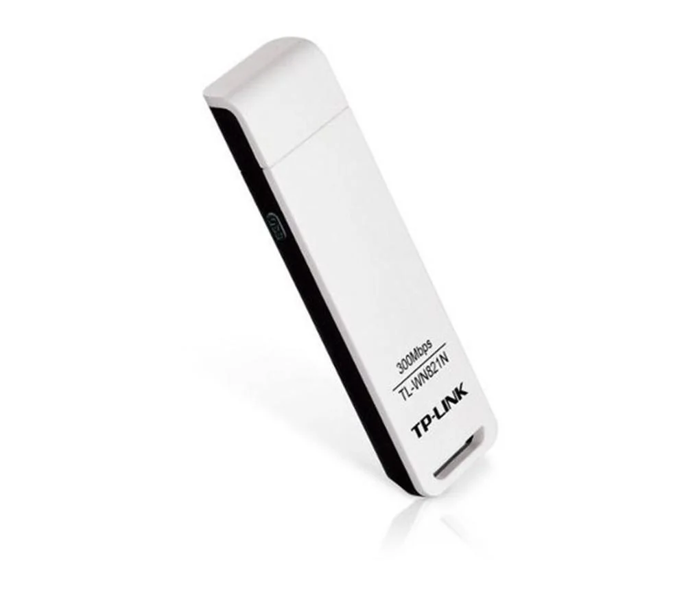 Adaptador TP-Link, USB, Wireless, N 300Mbps - TL-WN821N