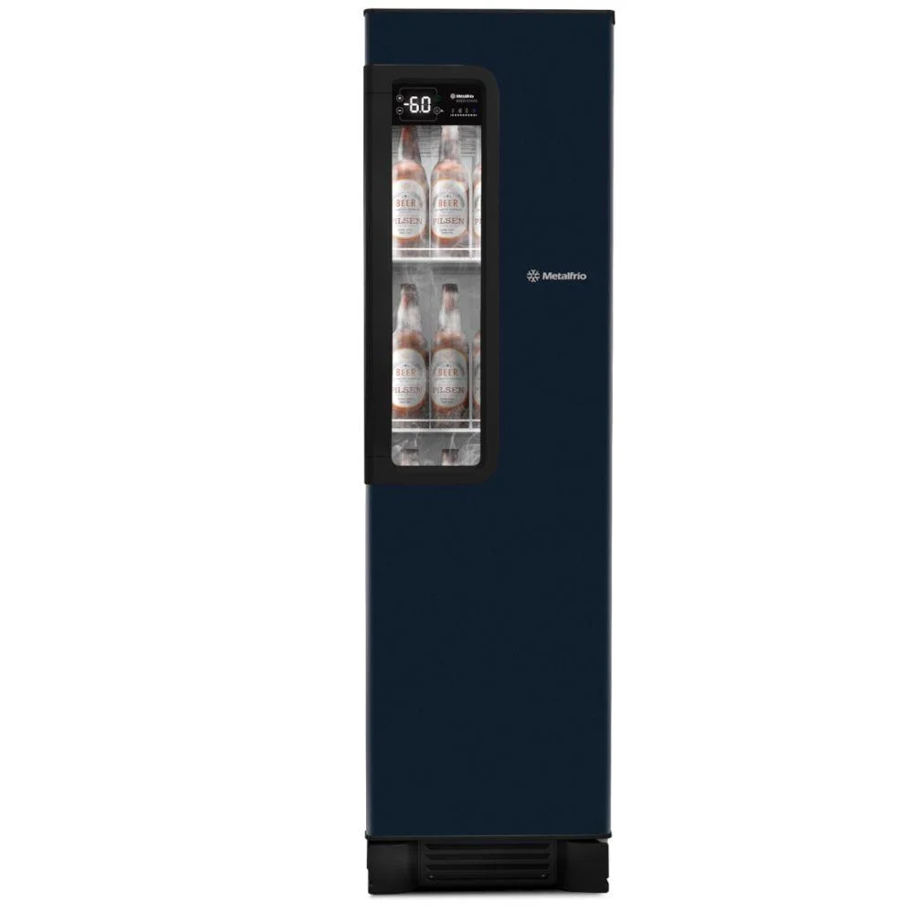 Cervejeira Metalfrio Beer Maxx 300 287l 1 Porta Azul Grafite 127v Vn28t Cervejeira Metalfrio Beer Maxx 300 287l 1 Porta Azul Grafite 127v Vn28t