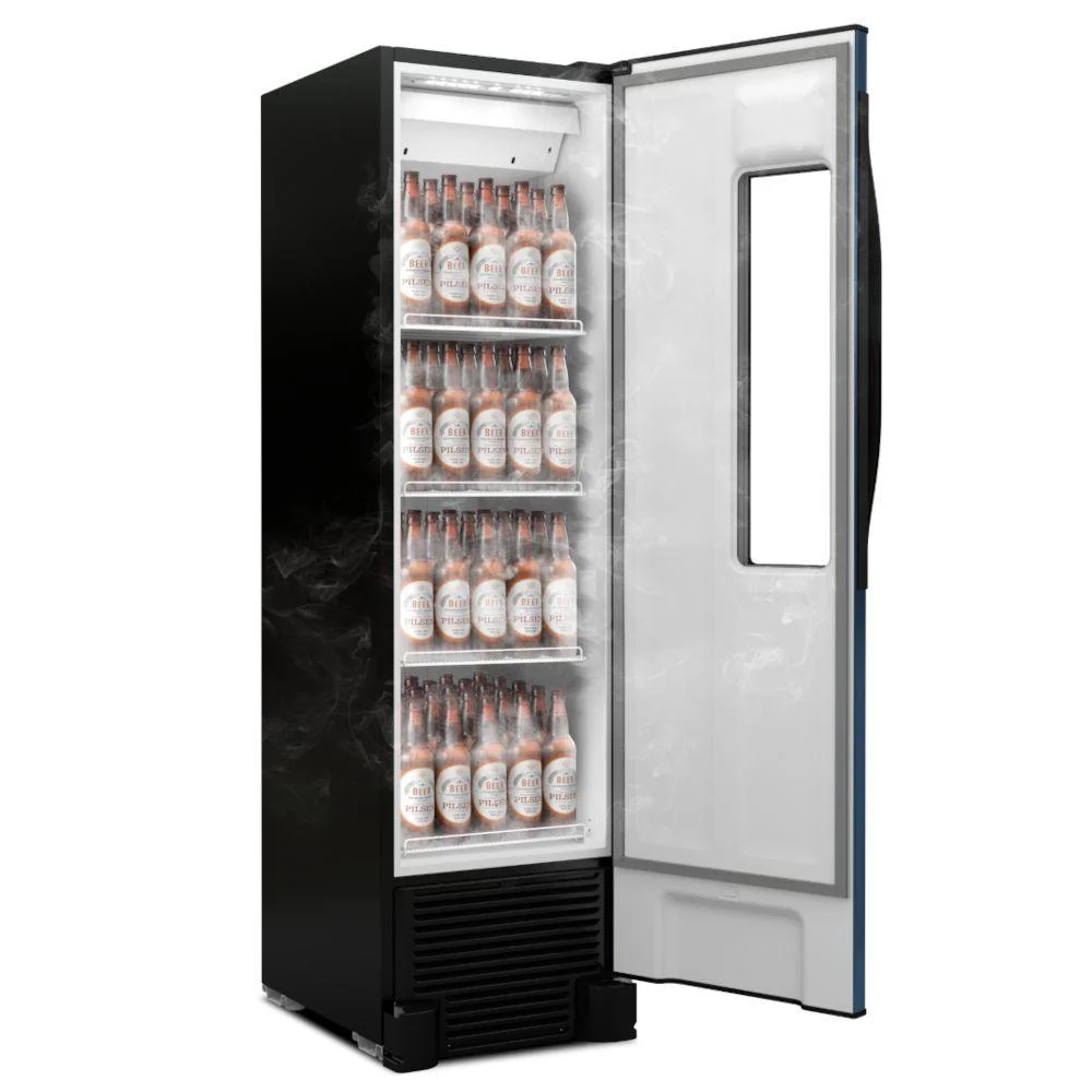 Cervejeira Metalfrio Beer Maxx 300 287l 1 Porta Azul Grafite 127v Vn28t Cervejeira Metalfrio Beer Maxx 300 287l 1 Porta Azul Grafite 127v Vn28t