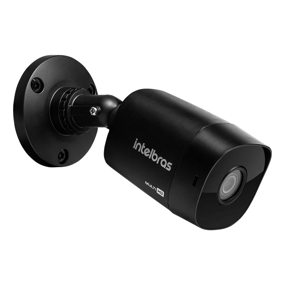 Câmera Intelbras Bullet, VHD 1220 B G6 Black, Full HD 1080p, 1/2.8 Pol, Lente 3.6Mm Multi HD 20m Ir, Ip67 Câmera Intelbras Bullet, VHD 1220 B G6 Black, Full HD 1080p, 1/2.8 Pol, Lente 3.6Mm Multi HD 20m Ir, Ip67