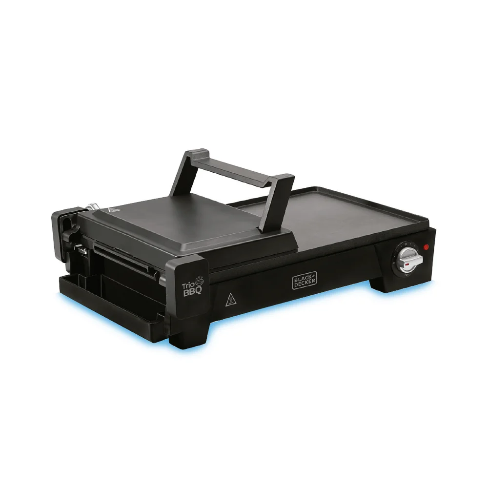 Grill Elétrico Antiaderente G2200 Trio Bbq Black Decker - 220V Grill Elétrico Antiaderente G2200 Trio Bbq Black Decker - 220V