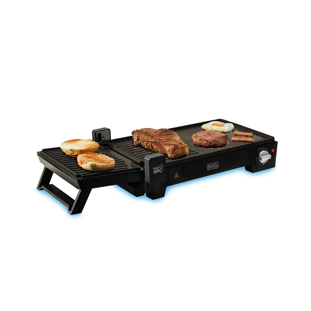 Grill Elétrico Antiaderente G2200 Trio Bbq Black Decker - 220V Grill Elétrico Antiaderente G2200 Trio Bbq Black Decker - 220V
