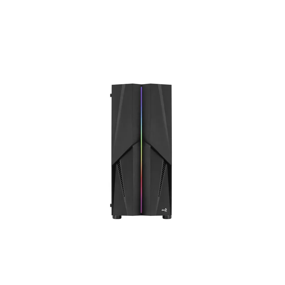 Gabinete Gamer Aerocool Mecha Mid Tower Rgb Usb 3.0 Vidro Temperado - Preto Gabinete Gamer Aerocool Mecha Mid Tower Rgb Usb 3.0 Vidro Temperado - Preto