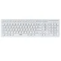 Teclado Flat Com Fio Tc300 Branco Abnt2 Oex