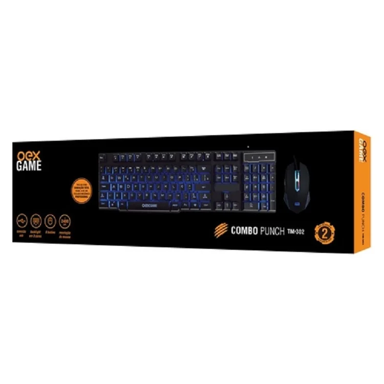 Teclado ForceX Mecan Black Led Tc201 Kabum