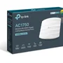 Access Point Tp-link Eap245, 1750 Mbps, Dual Band, 2.4Ghz e 5Ghz, Gigabit, Montável Em Teto ou Parede, Branco