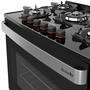 Fogão Mueller Piacere Vetro, 5 Bocas, Acendimento Automático, Bivolt, Preto - 60.1230.007