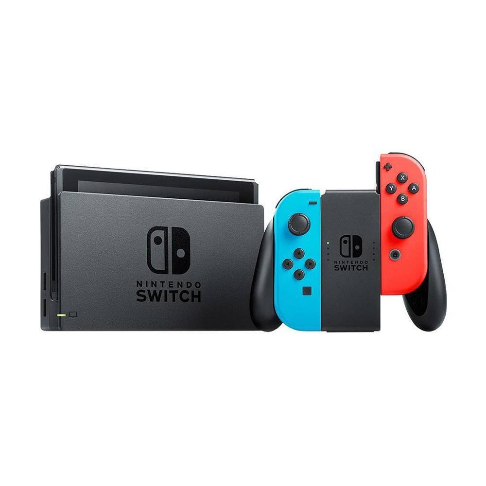Console Nintendo Switch - Azul Neon E Vermelho Neon | KaBuM!