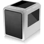Gabinete Gamer K-Mex Microcraft IV, Com 1 Fan LED Multicor 200mm, Cubo, Branco - Cg-04rc