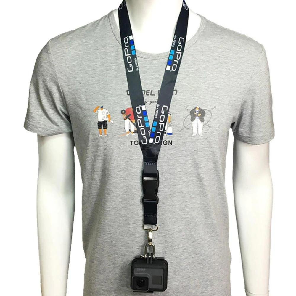 Cordão De Pescoço Gopro Para Carregar Câmeras De Ação