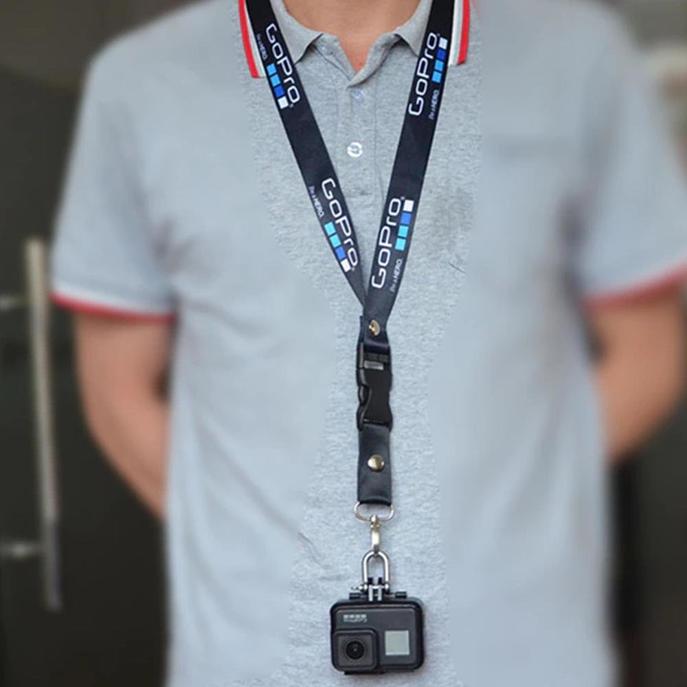 Cordão De Pescoço Gopro Para Carregar Câmeras De Ação