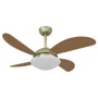 Ventilador De Teto Volare Gold Fly Natural 127V