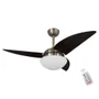 Ventilador De Teto Volare Bronze Vr42 Class Tabaco 127V e Controle Remoto