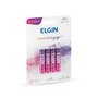 Pilha Recarregável AAA Elgin Ni-MH -900mAh, Blister Com 4 Unidades - 82169