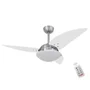 Ventilador De Teto Volare Escovado Class Branco 127V e Controle Remoto