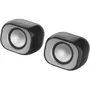 Caixa De Som 2x3w Speaker 2.0 Dhs-2111 Preta