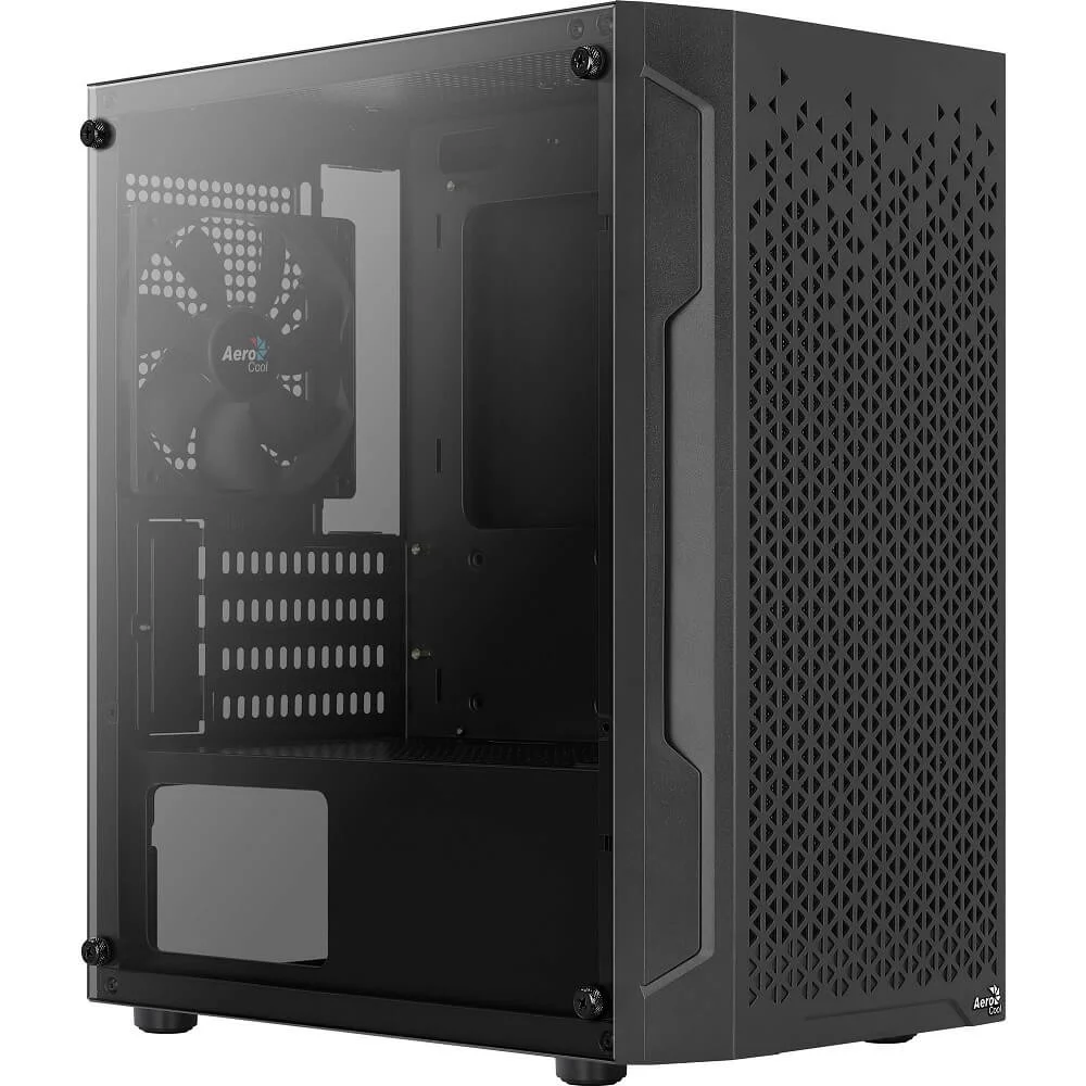 Gabinete ATX Trinity Mini V1, Preto - Aerocool Gabinete ATX Trinity Mini V1, Preto - Aerocool
