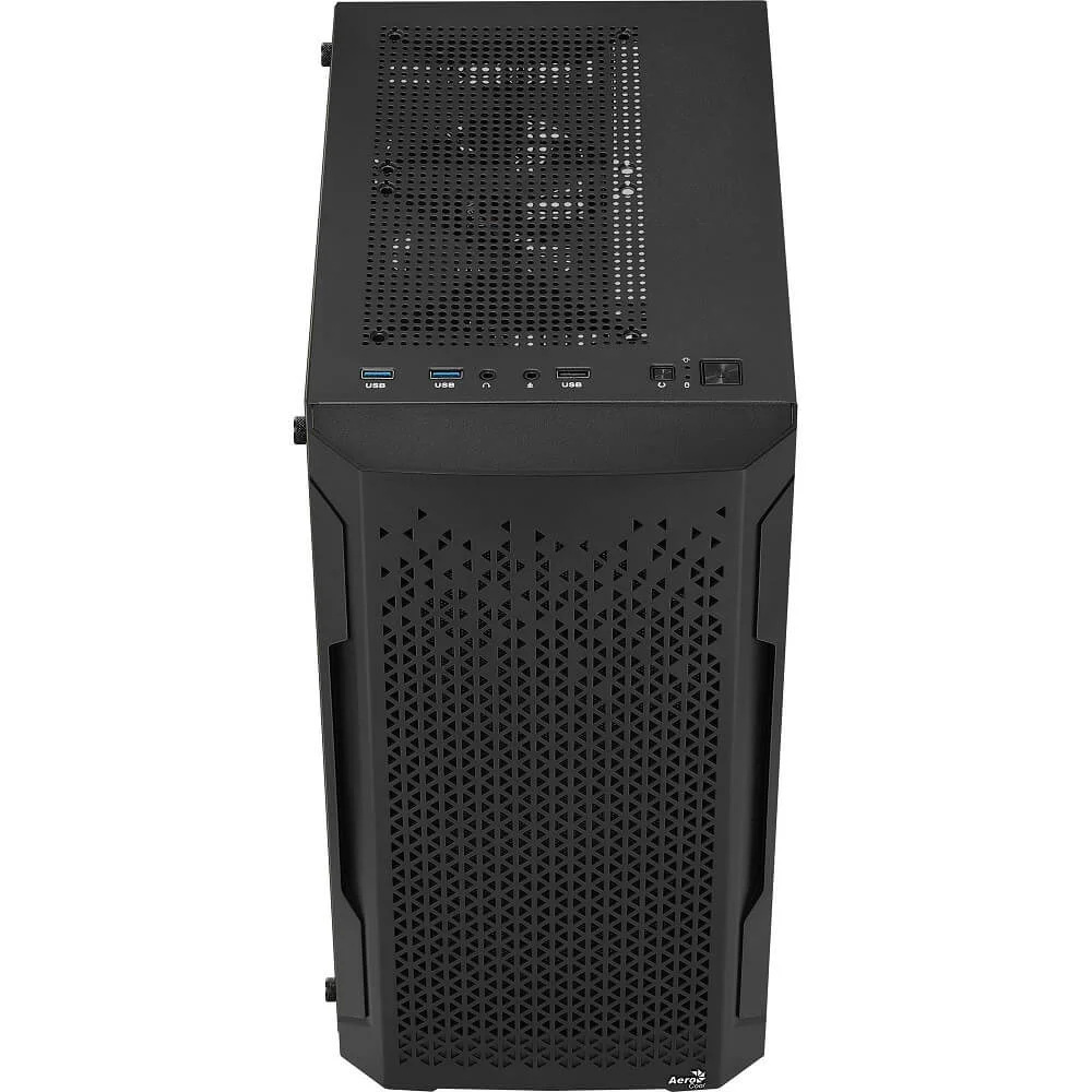 Gabinete ATX Trinity Mini V1, Preto - Aerocool Gabinete ATX Trinity Mini V1, Preto - Aerocool