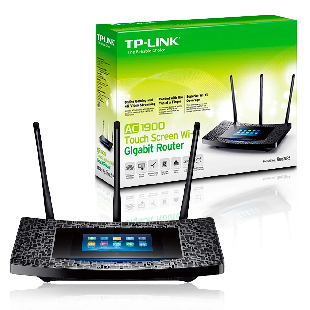 Roteador Wireless Gigabit Dual Band 1300mbps Ac1900 Touch P5 Tp-link