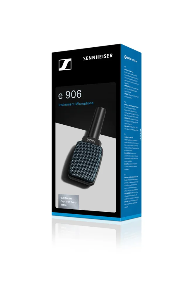 配信機器・PA機器・レコーディング機器 SENNHEISER e906 Microphone Microfone Dinâmico Para Instrumentos Sennheiser