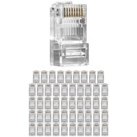 Conector Rj45 Cat5e Conex 1000 (50 Peças)