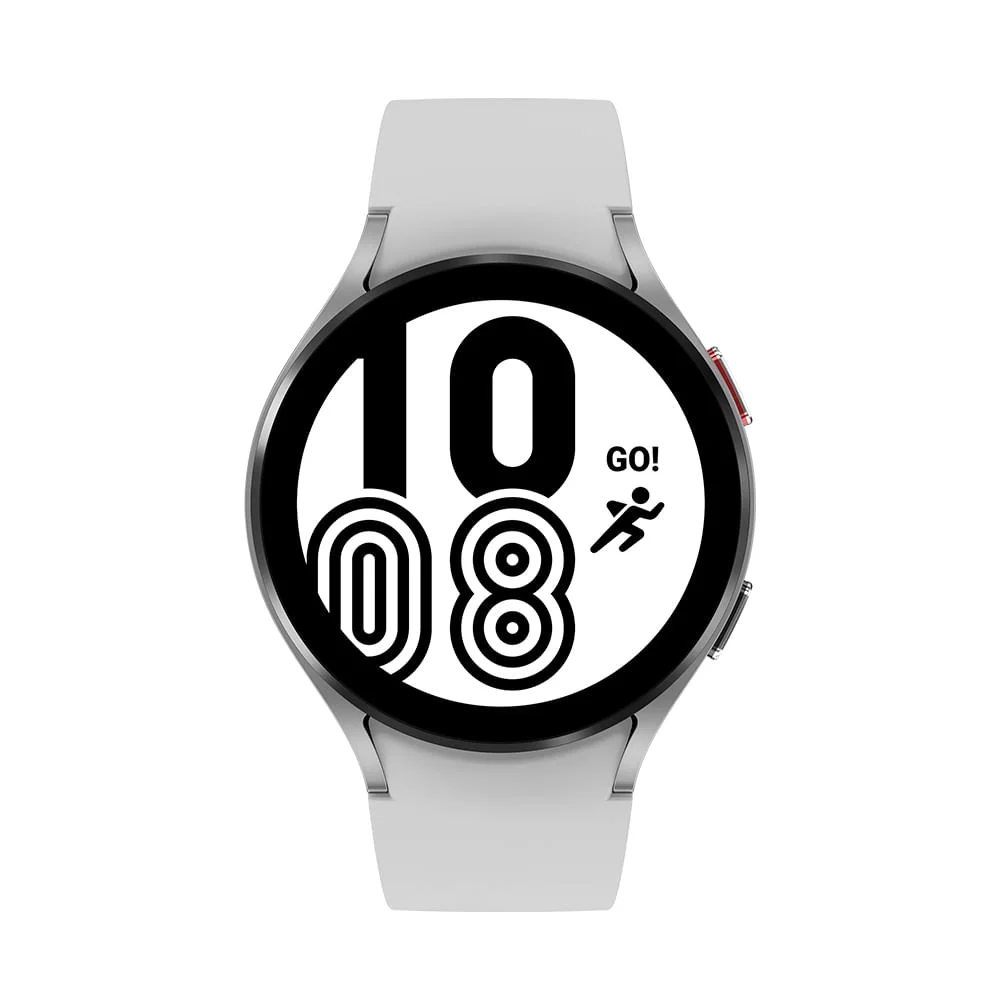 Smartwatch Samsung Galaxy Watch 4 Bt 44mm, Bluetooth, Prata - SM-R870NZSPZTO Smartwatch Samsung Galaxy Watch 4 Bt 44mm, Bluetooth, Prata - SM-R870NZSPZTO