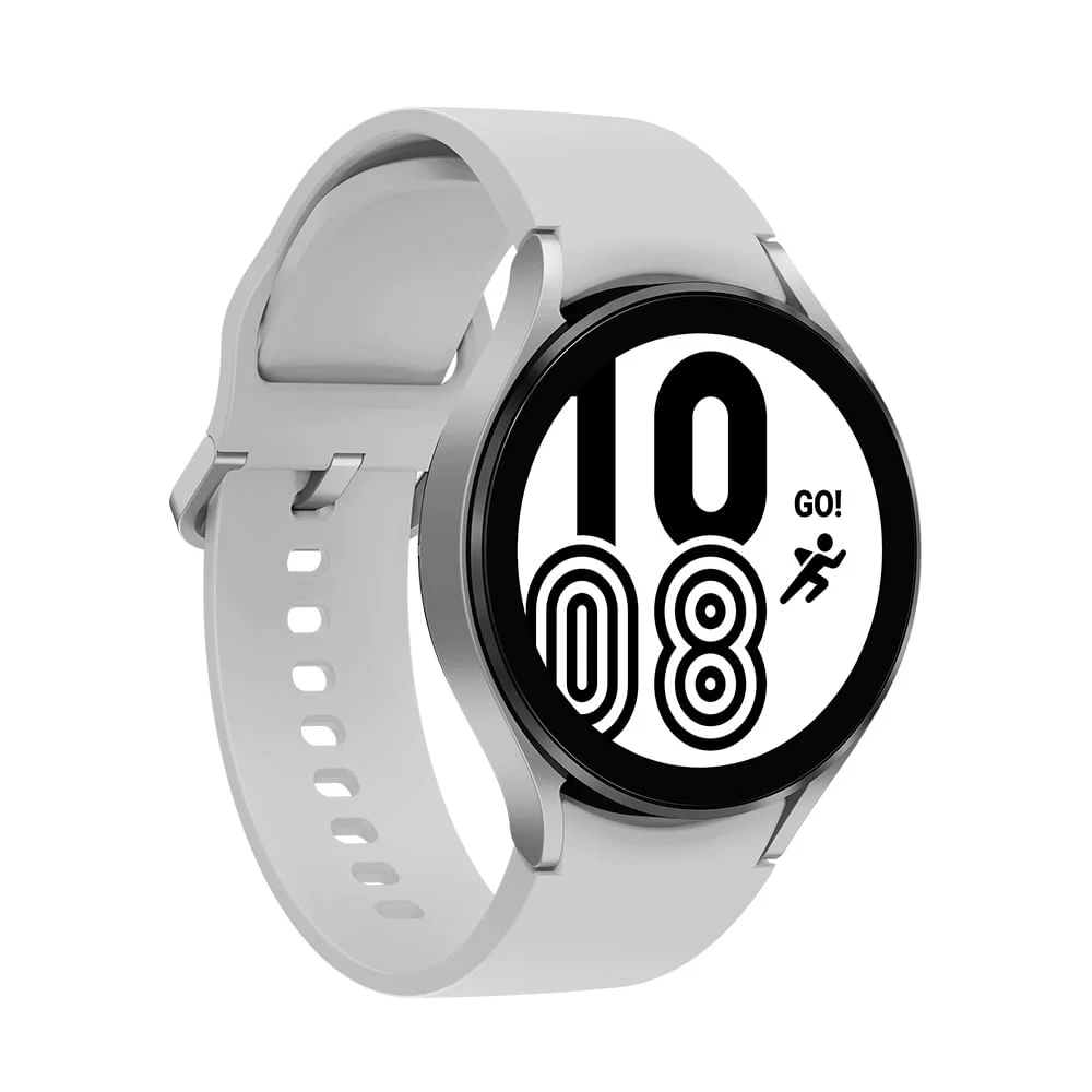 Smartwatch Samsung Galaxy Watch 4 Bt 44mm, Bluetooth, Prata - SM-R870NZSPZTO Smartwatch Samsung Galaxy Watch 4 Bt 44mm, Bluetooth, Prata - SM-R870NZSPZTO