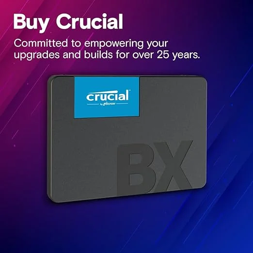 SSD Crucial 1tb Bx500 KaBuM