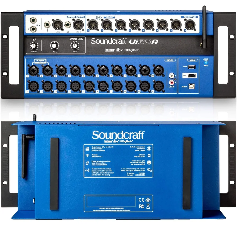 Mesa De Som Digital Ui-24 Soundcraft