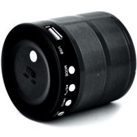 Mini Caixa De Som Speaker Exbom Ws-887, Bluetooth, Preto