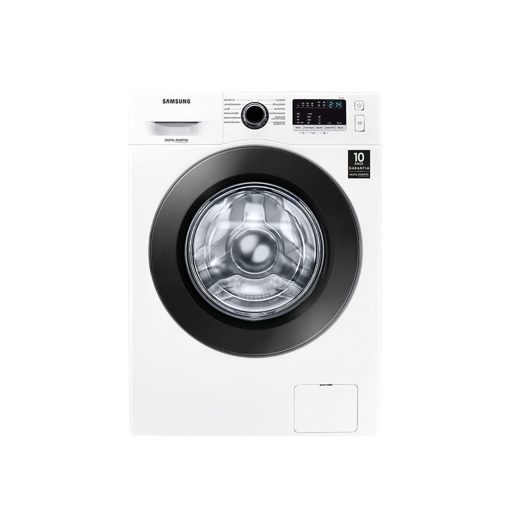 Lavadora Samsung Ww4000 Digital Inverter Ww11j4473pw 11kg 220v Lavadora Samsung Ww4000 Digital Inverter Ww11j4473pw 11kg 220v