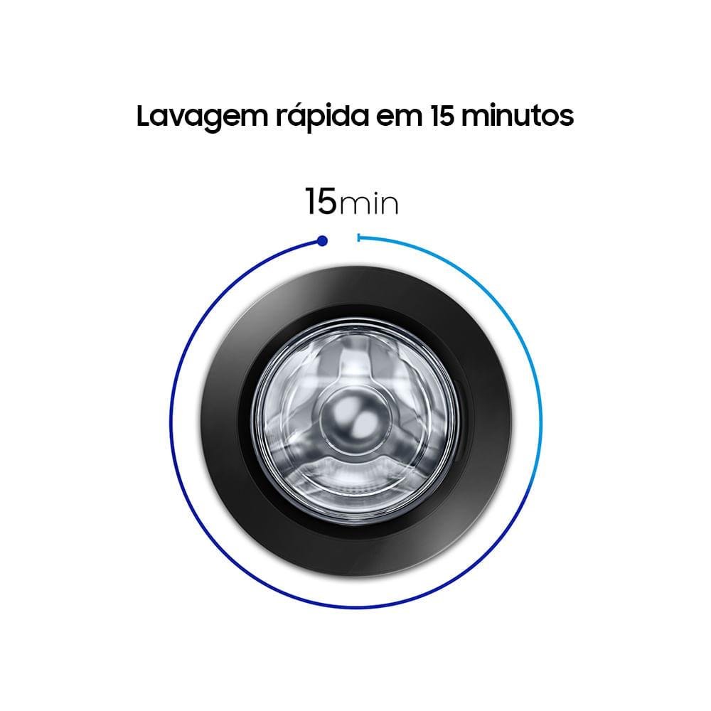 Lavadora Samsung Ww4000 Digital Inverter Ww11j4473pw 11kg 220v Lavadora Samsung Ww4000 Digital Inverter Ww11j4473pw 11kg 220v