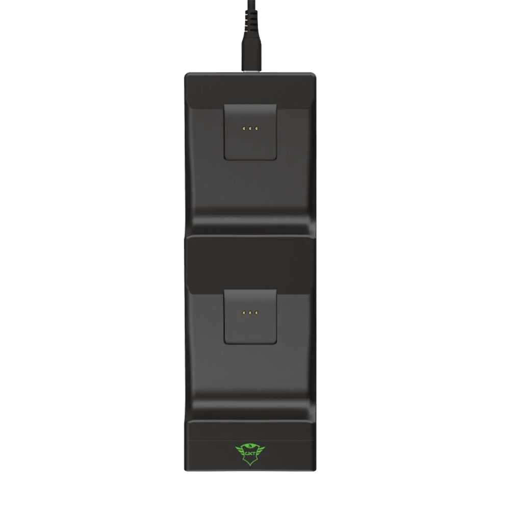 Base Dupla Carregador Controle Xbox Charge Gxt 250 Duo Trust.