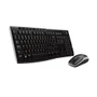 Teclado e Mouse Sem Fio Logitech MK270, ABNT2, Teclas de Mídia de Fácil Acesso, Conexão USB, Pilhas Inclusas - 920-004433