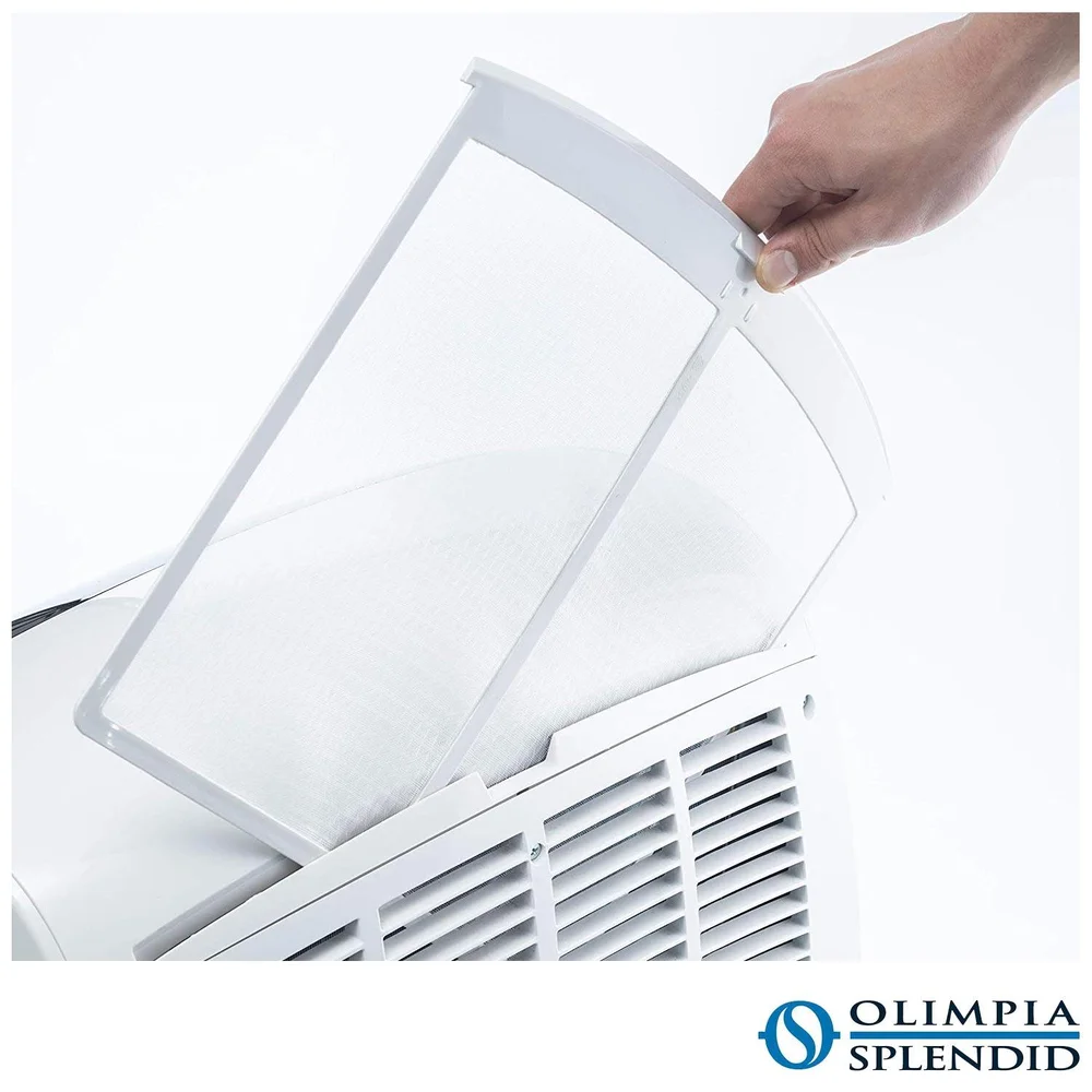 Ar Condicionado Portátil Piu Silent Olimpia Splendid, Com 12.000 Btus, Frio, Função Turbo, 110v, Branco Ar Condicionado Portátil Piu Silent Olimpia Splendid, Com 12.000 Btus, Frio, Função Turbo, 110v, Branco