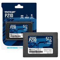 Ssd 512gb 2.5 Sata 3 500mb/s Leit - 400mb/s Grav P210 P210S512G25 Patriot