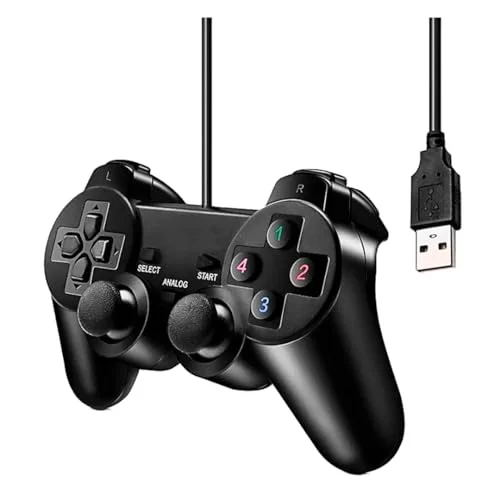 Joystick Dualshock Xtrad, Controle Para PC Games, USB Joystick Dualshock Xtrad, Controle Para PC Games, USB