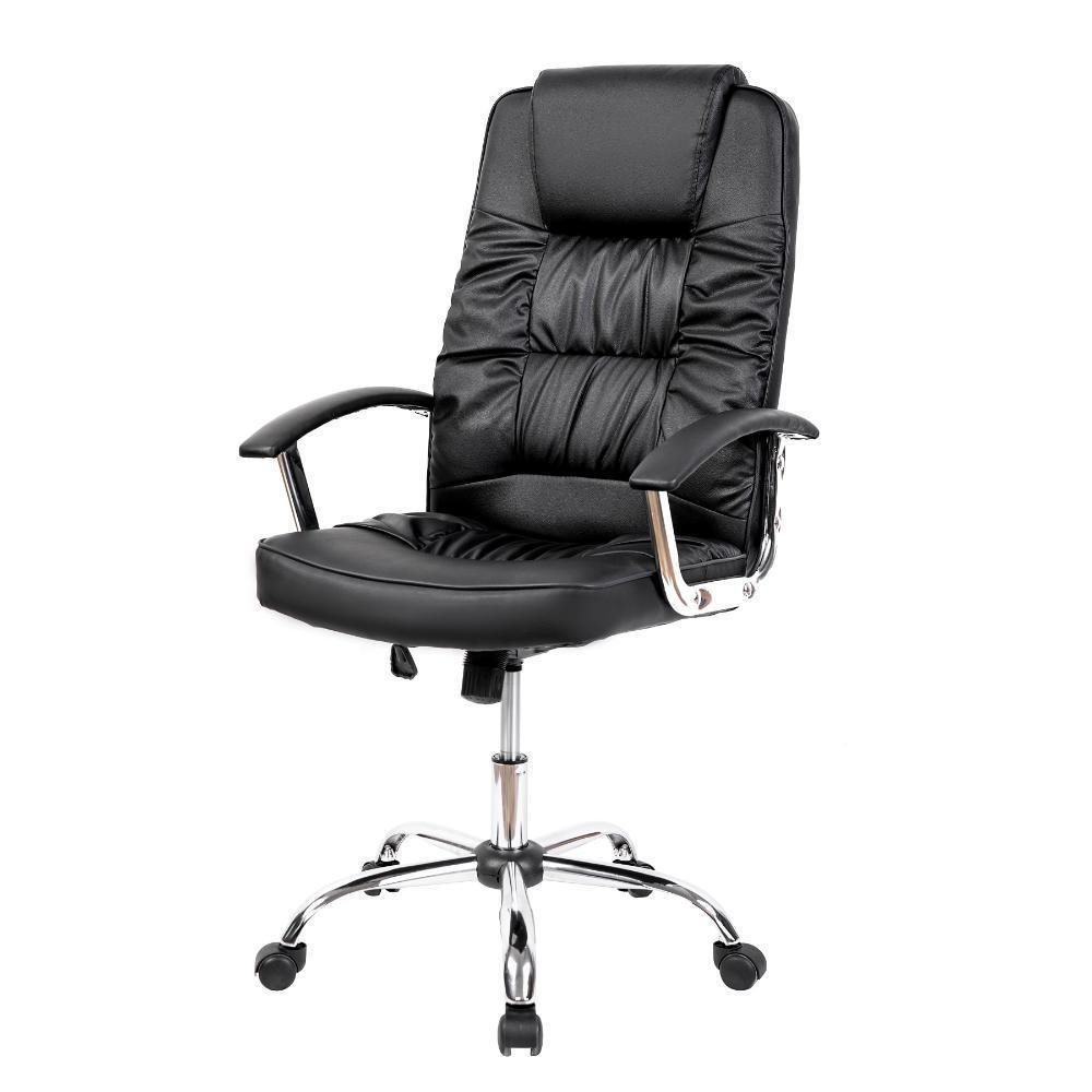 Cadeira Office Presidente Healer Denver, Peso suportado 100Kg, Regulagem de Altura, Preto Cadeira Office Presidente Healer Denver, Peso suportado 100Kg, Regulagem de Altura, Preto